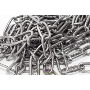 Ланцюг чорний трикінцевий 5мм