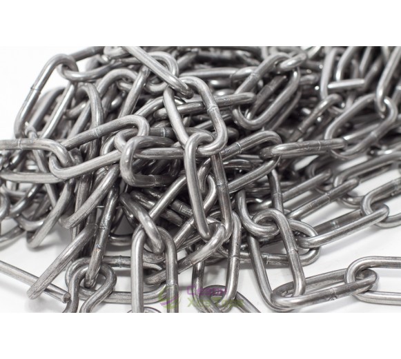 Ланцюг чорний трикінцевий 5мм