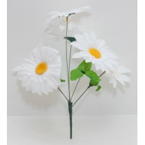 Букет ромашек белых 30 см (SD-20)
