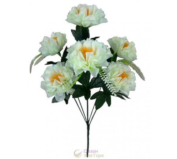 Букет искусственных георгин 66см (№1108)