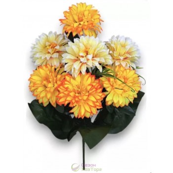Букет искусственных хризантем 60см (№1115)