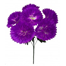 Букет искусственных хризантем Гигант 77см (№1118)