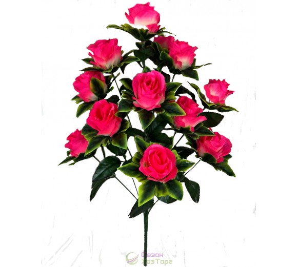 Букет из искусственных роз 81 см (№1125)