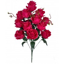 Искусственный букет роз в бутонах 80см (№1126)