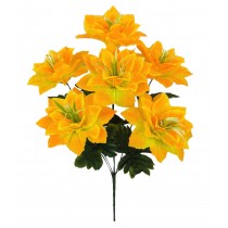 Букет искусственных георгин Ананас 45см (№1809)