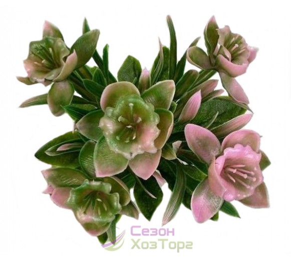 Букет штучних нарцисів латекс 26см (№2322)