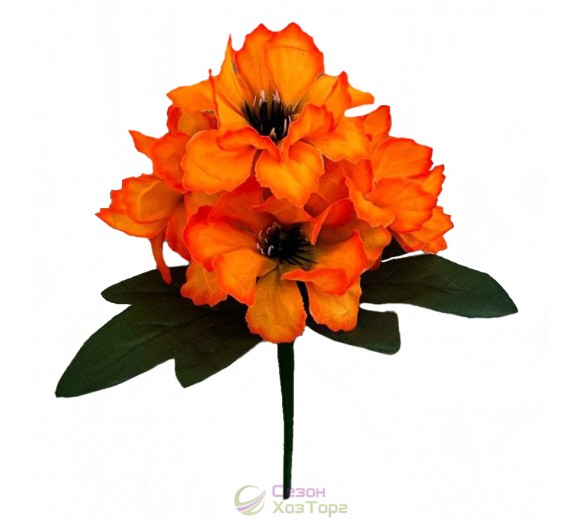 Искусственный букет Клематис бордюр 18см (№6131)