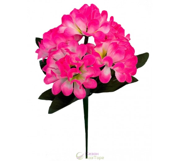 Искусственный букет Хризантемы бордюр 20см (№6180)