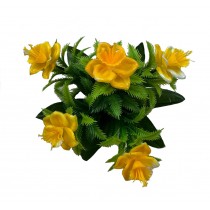 Букет штучних пластикових нарцисів 19см (№7235)