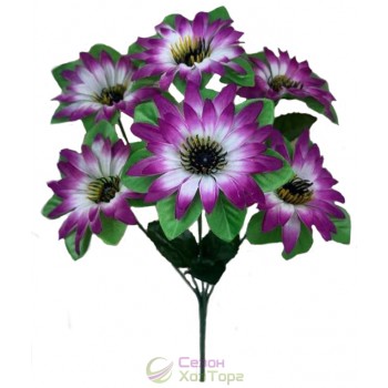 Букет искусственных астр 35 см (№7240)