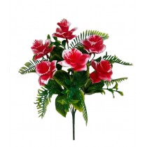 Букет искусственных пластиковых нарциссов 35 см (№7245)