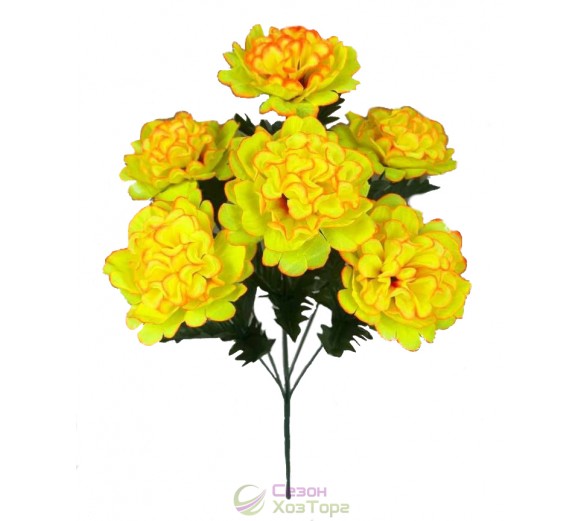 Букет штучних жоржин 48см (№7255)