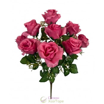 Букет искусственных роз 48см (№7283)