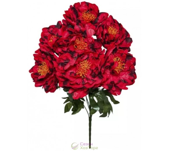 Искусственный букет из пионов, 69 см (№7326)