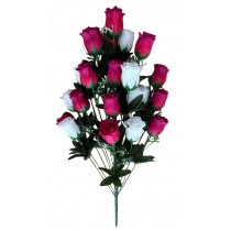 Букет из искусственных роз в бутонах 74 см (№1031)