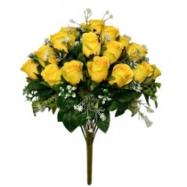 Букет из искусственных роз в бутонах VIP 50 см (№3128)