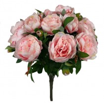 Искусственные цветы в букете Пионы VIP 50 см (№314)