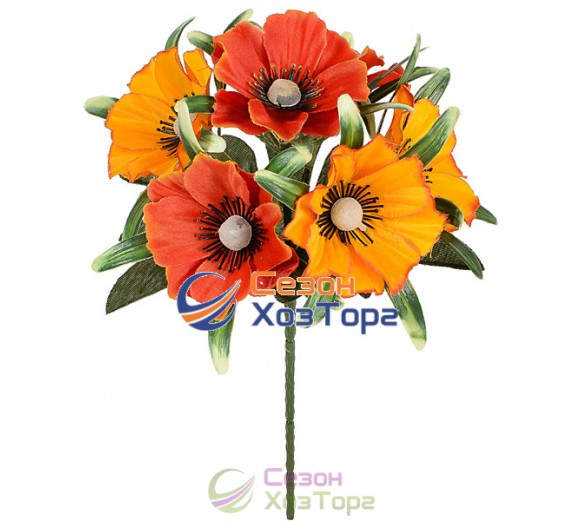 Букет Маки 21см (№374)