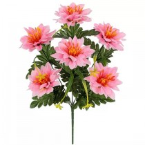 Букет искусственных хризантем 44 см (№7033)