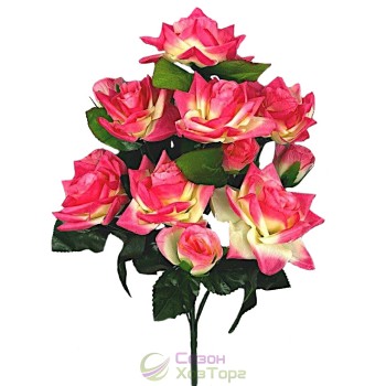 Букет искусственных роз 61 см (№7079)