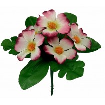 Штучний букет примул бордюр 17см (№7110)