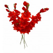 Одиночна гілочка гладіолуса 53см (№7113)