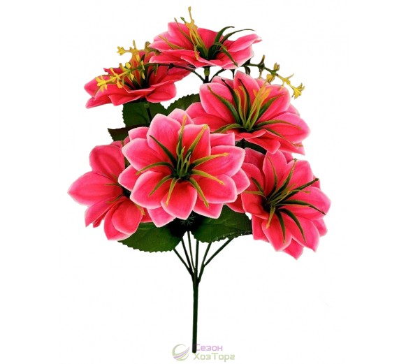 Штучні квіти крокуси в букеті 35см (№7116)