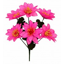 Букет искусственных крокусов с присыпкой 35 см (№7120)