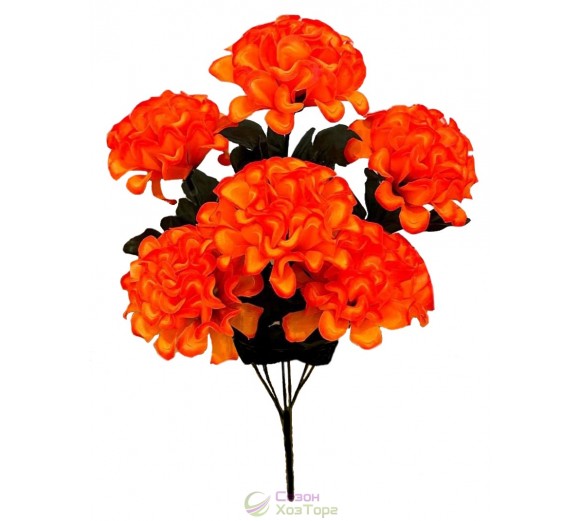 Букет искусственных хризантем 36см (№7127)