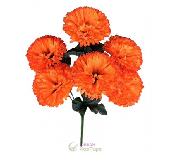 Букет искусственных гвоздик 44см (№7130)