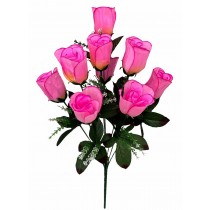 Букет искусственных роз в бутонах 58 см (№8087)