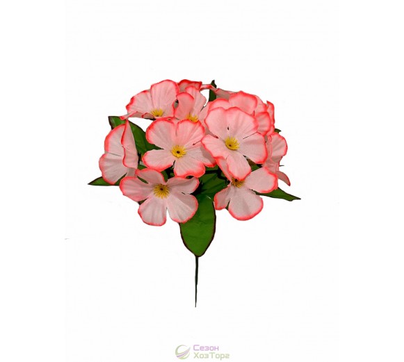 Букет штучних фіалок бордюр 23 см (№861)