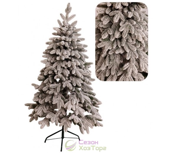 Ялина лита "VIP Роял" засніжена, хвоя "5 гілочок "1,5м