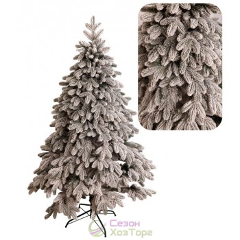 Ель литая "VIP Роял" заснеженная, хвоя "5 веточек"1,8м