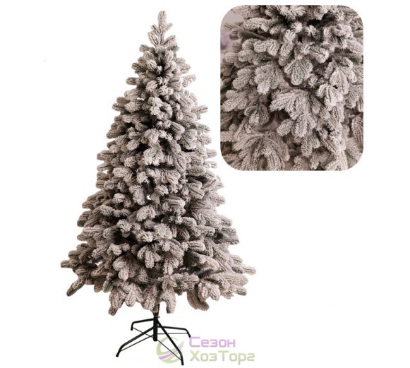 Ялина лита "Роял" засніжена, хвоя "5 гілочок "1,8м