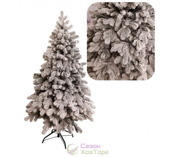 Ялина лита "Роял" засніжена, хвоя "5 гілочок "1,5м