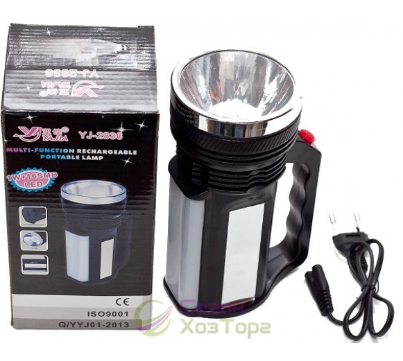 Ліхтар LUXURY YJ-2836, 1W+16SMD