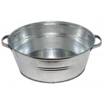 Таз 13 л круглий оцинкований