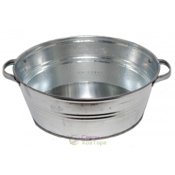 Таз 13 л круглий оцинкований