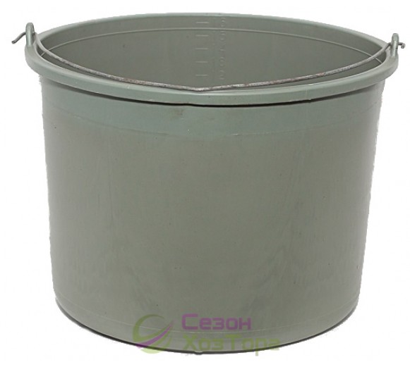 Відро будівельне мірне пластмасове 16 л