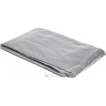 Тент, тарпаулін 2*3 м сірий, зелений (щільність 100 г/м²)