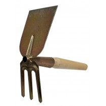 Мотижка анодована комбінована з ручкою