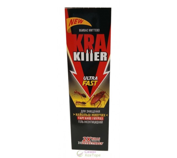 Гель від тарганів та мурах KRA KILLER 30г