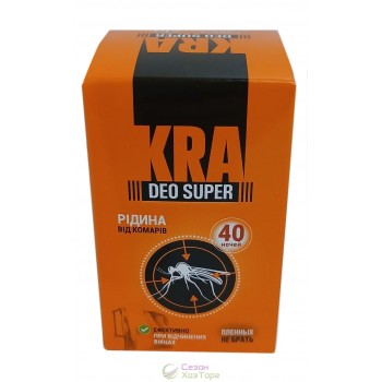 Рідина від комарів для фумігатора KRA на 40 ночей