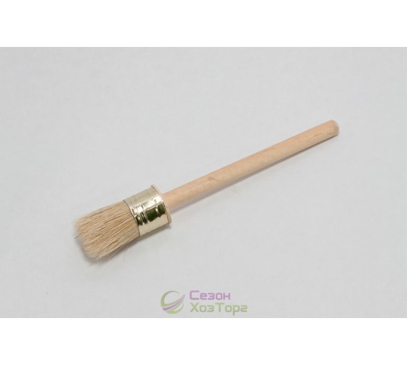 Кисть малярська кругла 30 мм