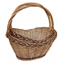 Плетеные корзины из лозы "Рыбак" (набор из 2 шт)