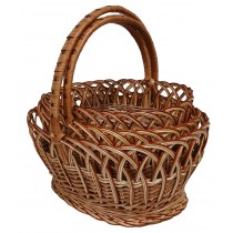 Плетеные пасхальные корзины из лозы Коса (набор 3шт)