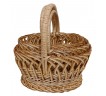 Плетеные пасхальные корзины из лозы Коса (набор 3шт)