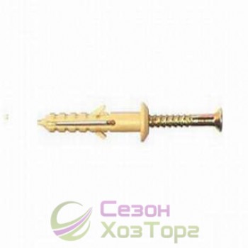 Дюбель швидкого монтажу 6х40 мм гриб (упаковка 100 шт)