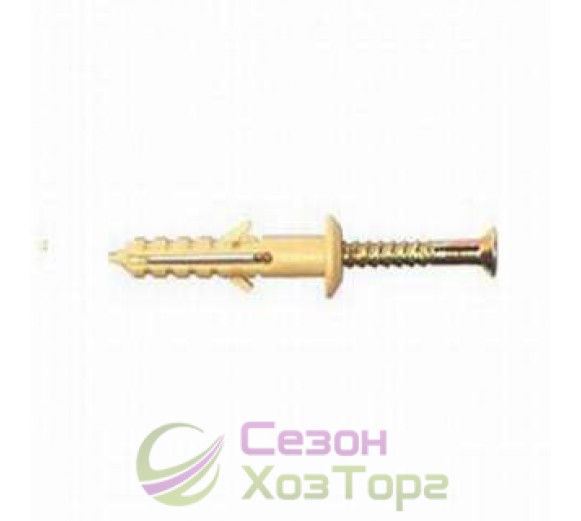 Дюбель швидкого монтажу 6х60 мм гриб (упаковка 100 шт)